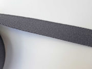 Gurtband Baumwolle 3 cm, dunkelgrau
