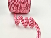 Paspelband Streifen, rot