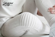 elastisches Wildleder Imitat Fake Suede -quarzsand
