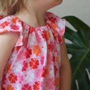 Jersey Kleebl�tter by Graziela, blau