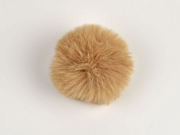 Kunstfellbommel Taschenanh�nger 6 cm, beige