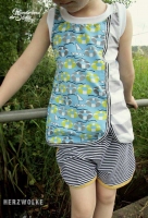 Jersey Rettungsringe & Boote - t�rkis/gr�ngelb