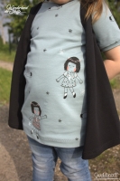 Lillestoff Bio-Jersey Elise und Lotte, gr�ngrau