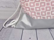 Rex Kunstleder gepr�gte Optik - silber