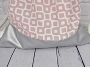 Rex Kunstleder gepr�gte Optik - silber