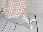 Rex Kunstleder gepr�gte Optik - silber