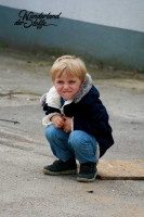 Feincord uni - dunkelblau