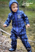 Schnittmuster Kinderoverall Kuschelanzug Klimperklein