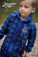 Schnittmuster Kinderoverall Kuschelanzug Klimperklein