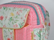 Ornaments Zopfmuster, lachs (rosarot)