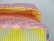 Ornaments Zopfmuster, lachs (rosarot)