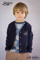 Jersey Tribal Tiger, stahlblau