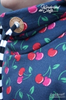 RESTST�CK 43 cm Sweat Cherries, dunkelblau