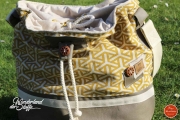 Leinenlook uni, natur