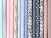 Baumwolle uni, hellblau