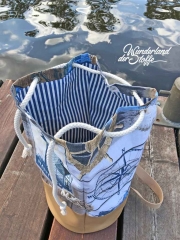 Dekostoff Marine Look Ostk�ste USA