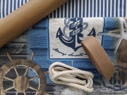 Dekostoff Marine Look Ostk�ste USA