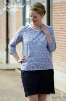 BW Mini Leaves, jeansblau