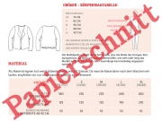 FrauTOMMA l�ssige Jacke Cardigan Schnittmuster