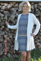 RESTST�CK 75 cm Viskosejersey Schlangenmuster, dunkelblau khaki