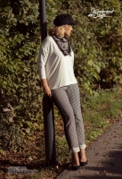 Viskose Jersey uni, creme