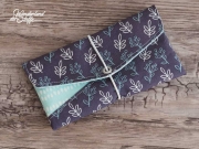 C.Pauli Baumwolle (Bio) Blatt und Traube, lila