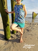 Jersey uni, aquamarin