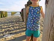 Jersey uni, aquamarin