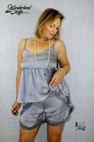 Silky Satin, steingrau