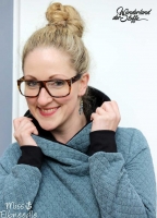 gesteppter Jacquard Jersey Rauten, petrol