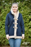 Velour Jackenstoff Wollstoff �hnlich, beige