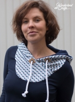 French Terry Sweat, dunkelblau