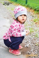 French Terry Sweat, dunkelblau