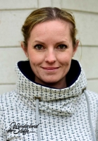 French Terry Sweat, dunkelblau