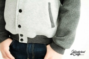 Heavy Jogging Sweat angeraut, anthrazit melange