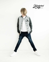 Heavy Jogging Sweat angeraut, anthrazit melange