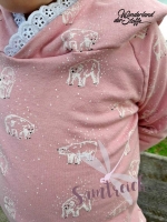 angerauter Sweat Eisb�ren, altrosa