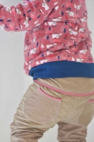 Feincord uni Stenzo, beige