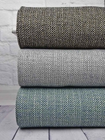 Taschenstoff Weave,  schwarz camel