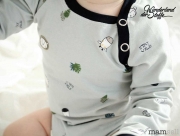 Bio-Jersey Tiere Stay Wild, altmint