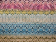 Doubleface Wildlederimitat Animal Print mit Teddyfleece