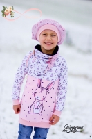 Jersey Bunny Love Panel 3 in 1, rosa