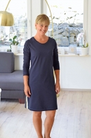 Frau Polly Sweatkleid Rollkragen Schnittmuster