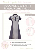 Papierschnittmuster lillesol women No.31 Polokleid