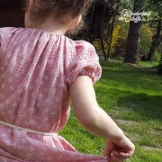 Double Gauze Musselin Bl�tter, altrosa