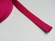Gurtband Baumwolle 2,5 cm breit, pink
