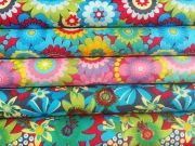 RESTST�CK 41 cm Baumwolle Blumen Waikkiki, rosa