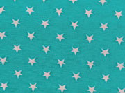 BW Stenzo mini Sterne 0,5cm - aquamarin/weiss