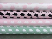 Bio-Jersey Stenzo �pfel,  hellgr�n auf wei�