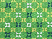 Baumwolle Kreuzblumen, gr�n